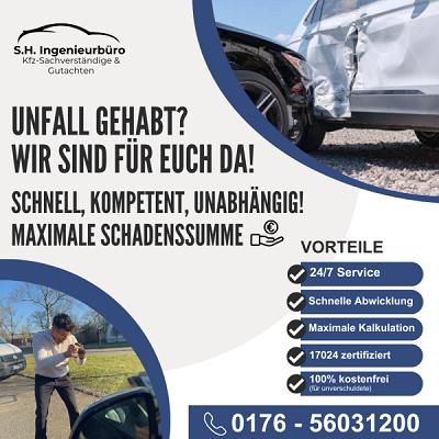 S.H. Ingenieurbüro - Kfz Gutachten & Sachverständiger