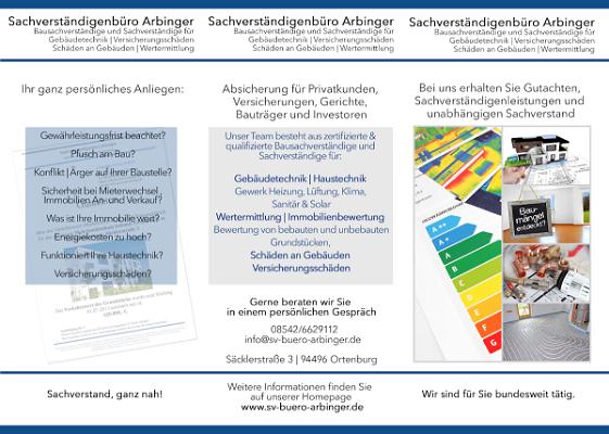 Sachverständiger Gutachter Arbinger Martin