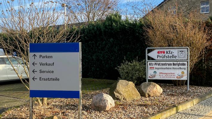 GTÜ KFZ-Prüfstelle Bergfelde (im AH Gebr. Petzke GmbH) Ingenieurbüro Hagen Hasselberg