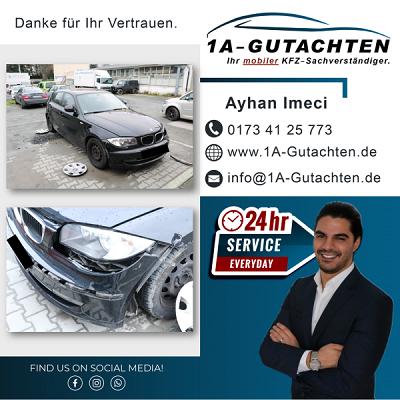 1A-Gutachten - KFZ Gutachter - Sachverständiger