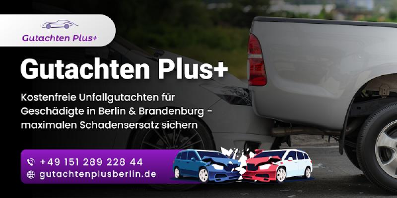 Unfallgutachten Cottbus | Kfz Gutachter Cottbus | Gutachten Plus+