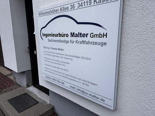 Ingenieurbüro Malter GmbH Sachverständige für Kraftfahrzeuge