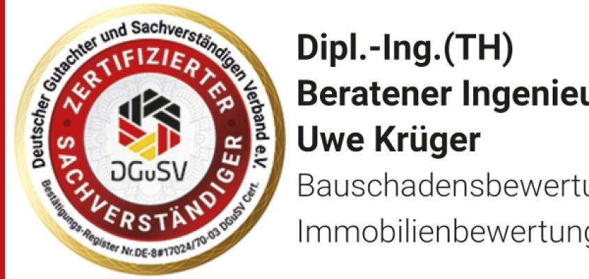 Ingenieurbüro für Statik, Gutachten, Planung Dipl.-Ing.(TH) Uwe Krüger