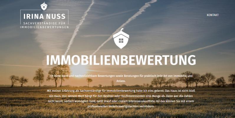Irina Nuss, Zertifizierte Sachverständige für Immobilienbewertung, ZIS Sprengnetter Zert (S)
