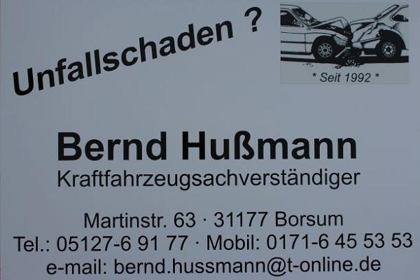 Kfz-Sachverständigenbüro Bernd Hußmann