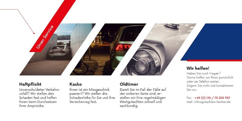 Gutachter für KFZ Unfallschäden Hecker