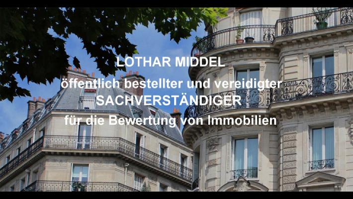 Lothar Middel, öffentlich bestellter und vereidigter Sachverständiger für Immobilienbewertung