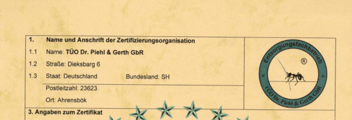 TÜO Dr. Piehl & Gerth GbR