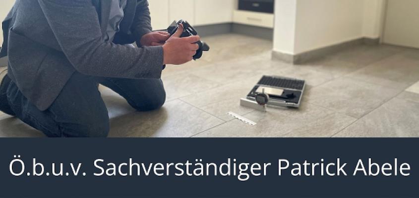 Sachverständiger Patrick Abele