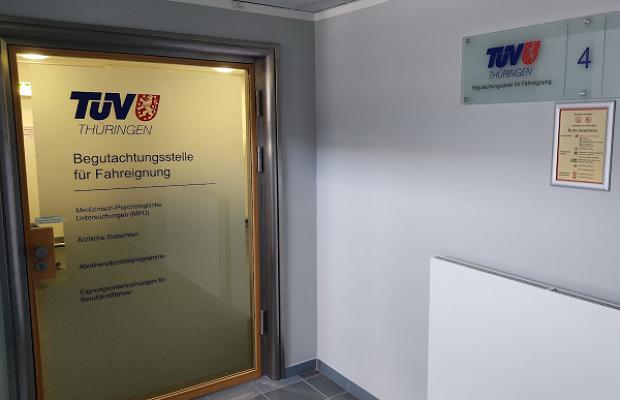 TÜV Thüringen MPU Begutachtungsstelle für Fahreignung Jena